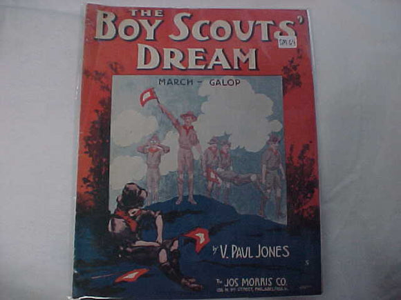 BOY SCOUT SHEET MUSIC, 