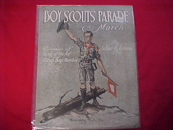 BOY SCOUT SHEET MUSIC, 