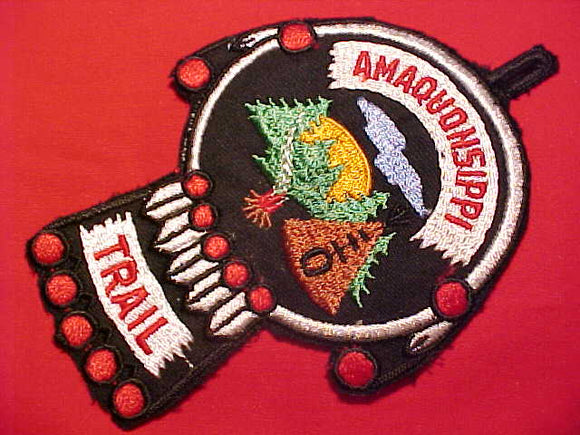 AMAQUONSIPPI TRAIL PATCH, 