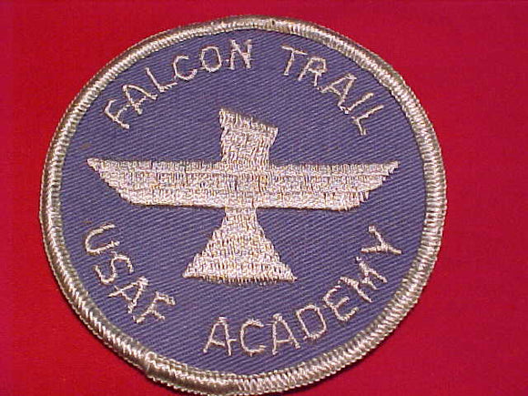 FALCON TRAIL PATCH, USAF ACADEMY (US AIR FORCE), COLORADO SPRINGS, CO.