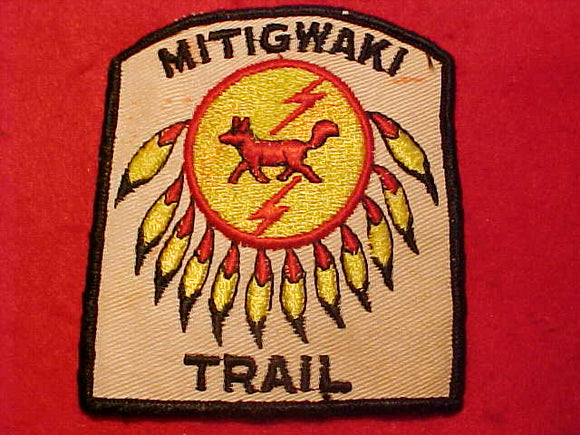MITIGWAKI TRAIL PATCH, USED