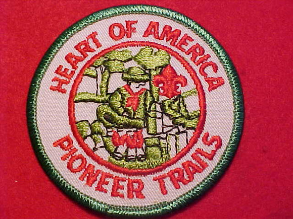 POINEER TRAILS PATCH, HEART OF AMERICA COUNCIL