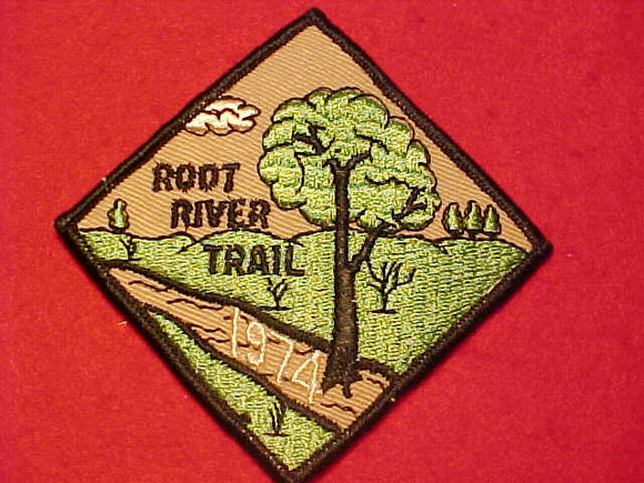 ROOT RIVER TRAIL PATCH, 1974