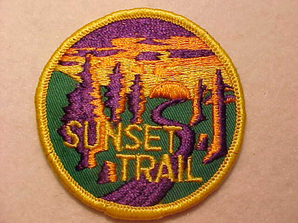 SUNSET TRAIL PATCH, 3