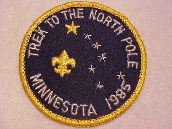 TREK TO THE NORTH POLE PATCH, 1985, MINNESOTA