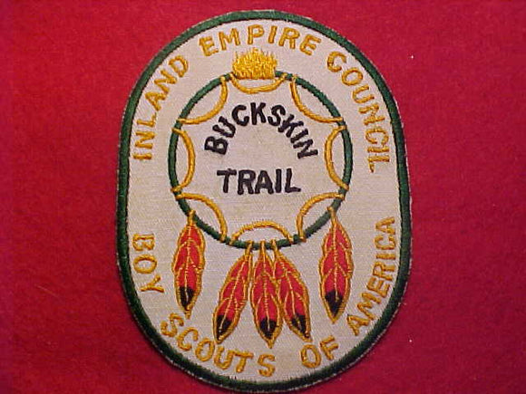 BUCKSKIN TRAIL PATCH, INLAND EMPIRE COUNCIL