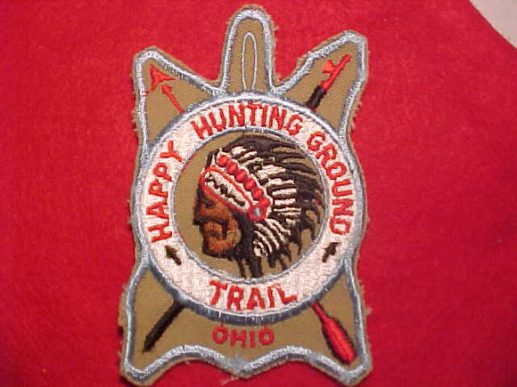 HAPPY HUNTING GROUND TRAIL PATCH, OHIO