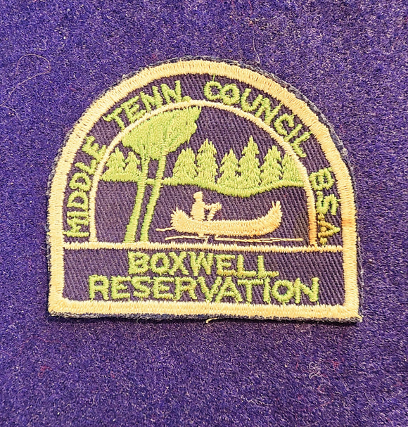 BOXWELL RESV., MIDDLE TENNESSEE C. SLIGHT STAIN, UNWASHED, CRISP CONDITION