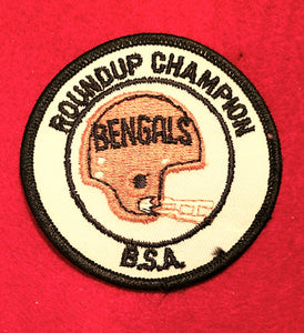 CINCINNATI BENGALS, 1970'S ROUNDUP CHAMPION