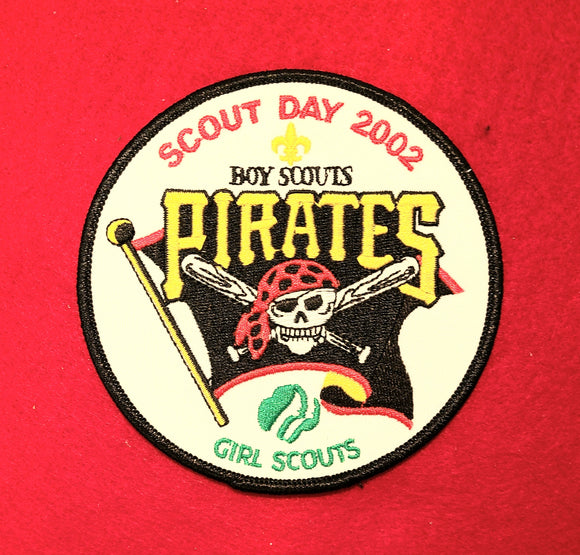 PITTSBURGH PIRATES BOY SCOUTS/GIRL SCOUTS 2002 SCOUT DAY