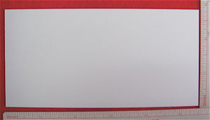 Card Stock 3x6, Qty. of 100
