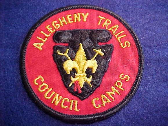 ALLEGHENY TRAILS COUNCIL CAMPS, 1960'S