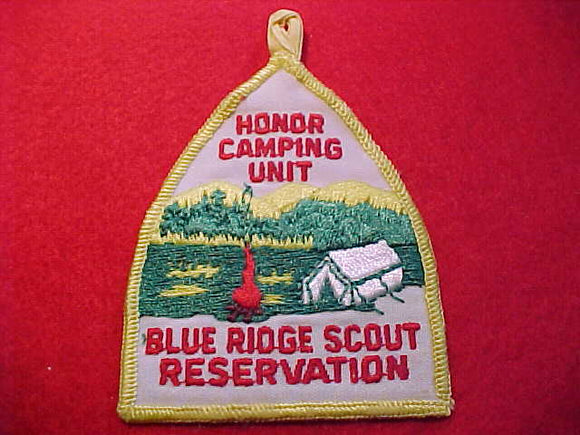 BLUE RIDGE SCOUT RESERVATION, HONOR CAMPING UNIT, 1960'S