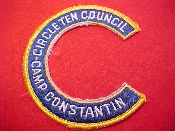 CONSTANTIN, CIRCLE TEN COUNCIL SEGMENT, 1960'S
