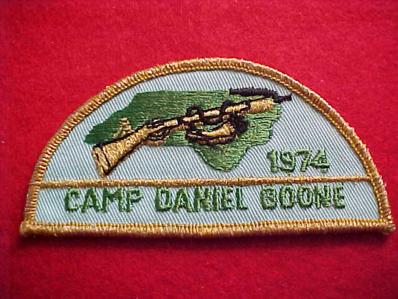 DANIEL BOONE, HALF CIRCLE, 1974