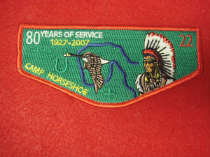 22 S138 Octoraro (1927-2007) Camp Horseshoe