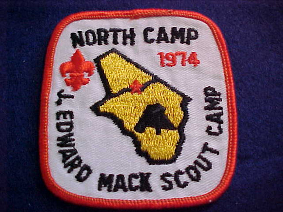 J. EDWARD MACK SCOUT CAMP, NORTH CAMP, 1974