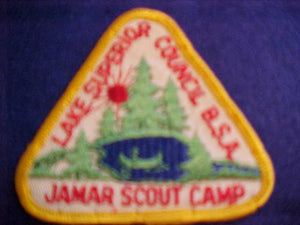 JAMAR SCOUT CAMP, LAKE SUPERIOR COUNCIL, 1960'S, USED