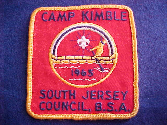 KIMBLE, SOUTH JERSEY COUNCIL, 1965