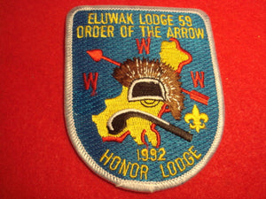 59 X2 Eluwak,Honor Lodge