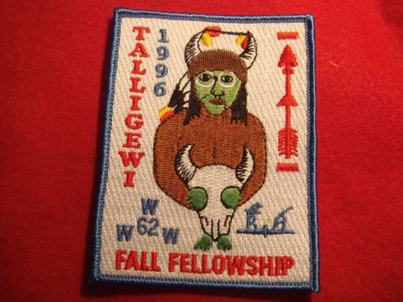 62 eX1996-3 Talligewi Fall Fellowship 1996