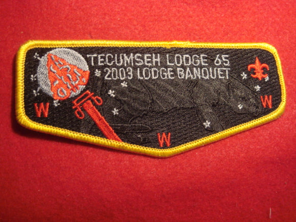 65 S27 Tecumseh Lodge Banquet 2003