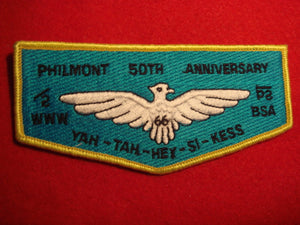 66 S16 Yah-Tah-Hey-Si-Kess Philmont 50th Anv 1988