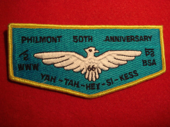 66 S16 Yah-Tah-Hey-Si-Kess Philmont 50th Anv 1988