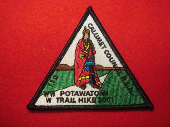 110 eX2001? Michigamea Potawatomi Trail Hike