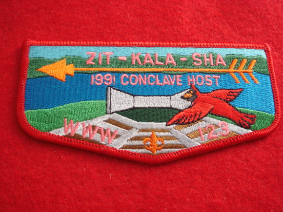 123 S26 Zit-Kala-Sha 1991 Conclave Host
