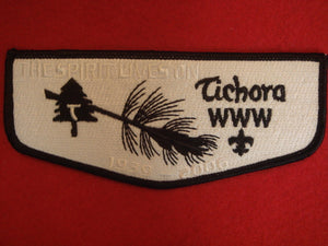 146 s26 Tichora (1939-2006), Death flap, black bdr.