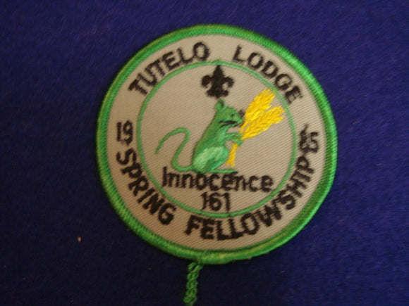 161 eR1985-1 Tutelo Spring Fellowship