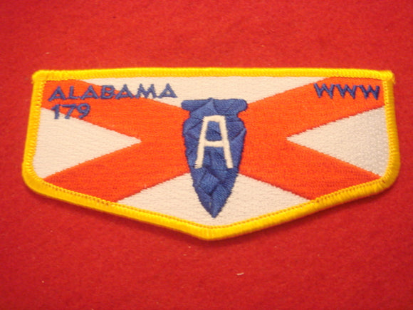 179 S1 Alabama 120mmx56mm Lodge existed 2000-2001.