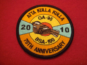 185 R7 Atta Kulla Kulla BSA 100th Lodge 70th