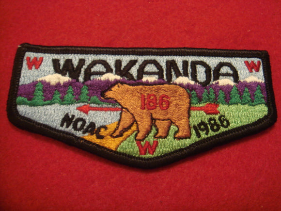 186 S10 Wakanda NOAC 1986