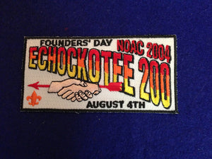 200 X17 Echockotee NOAC 2004 Founders Day