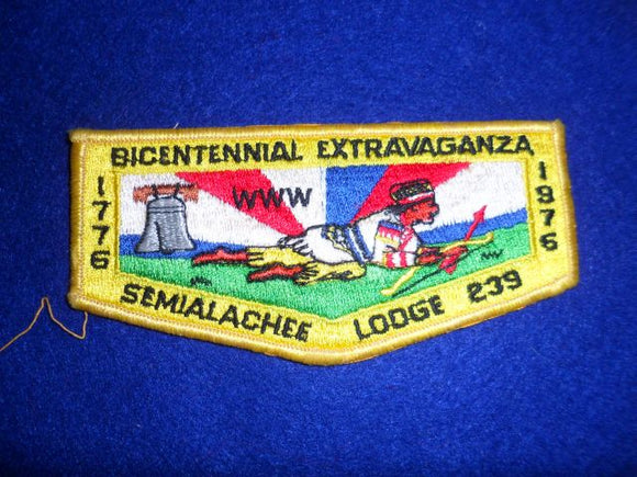 239 S10 Semialachee Bicentennial (1776-1976)