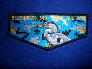 349 S89 Blue Heron