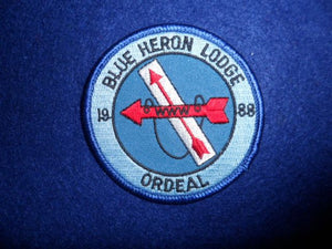 349 eR1988-2 Blue Heron
