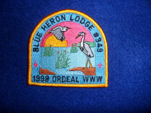 349 eX1998-6 Blue Heron