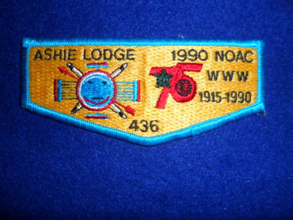 436 S27 Ashie 1990 NOAC/OA 75th