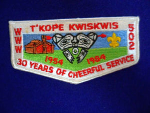 502 S11a T'Kope Kwiskwis 30th Anniversary