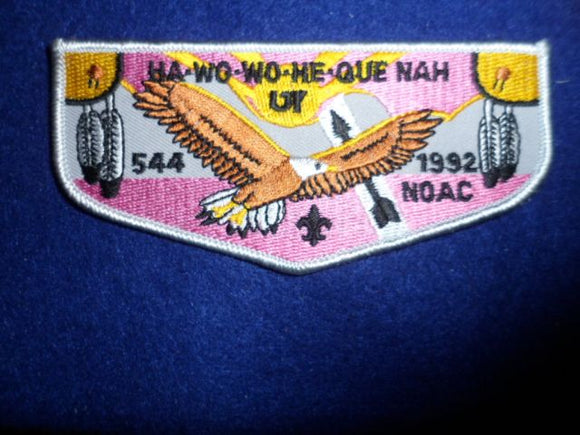 544 F9 Ha-Wo-Wo-He-Que-Nah 1992 NOAC