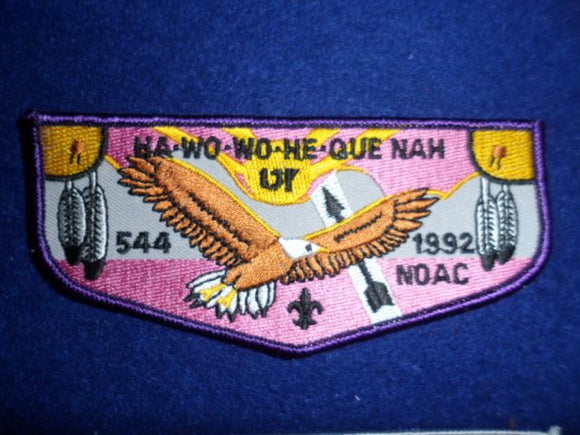 544 F10 Ha-Wo-Wo-He-Que-Nah 1992 NOAC