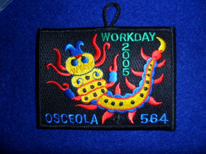564 eX2005-8 Osceola Work Day 2005