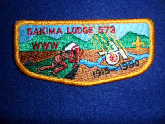 573 S15 Sakima 1915-1990 75th OA