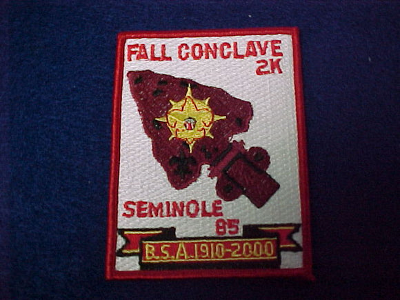 85 eX2000-5 seminole,fall conclave 2k