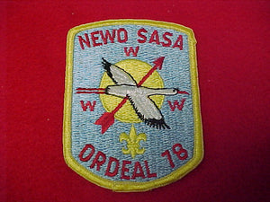 85 eX1978 seminole,newo sasa, ordeal, 1978