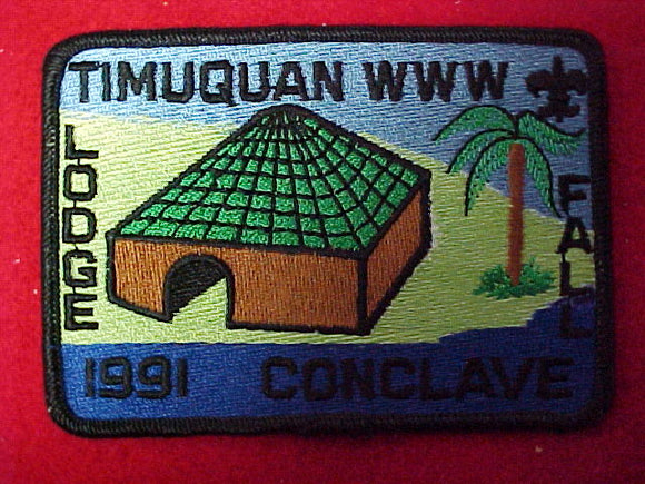 340 eX1991-4 timuquan,fall conclave, 1991