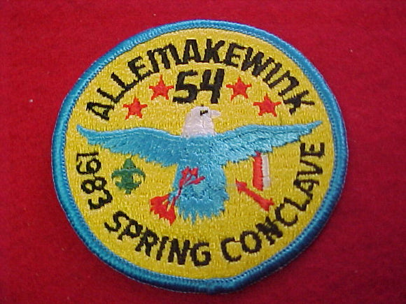 54 eR1983-1 allemakewink, 1983 spring conclave